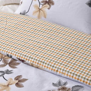 Augusta 100% Cotton Reversible Quilt Cover Set