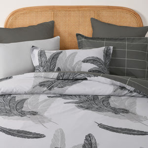 Nori 100% Cotton Reversible Quilt Cover Set