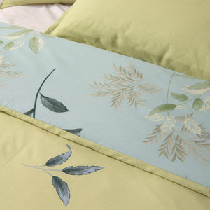 Penelope 100% Cotton Reversible Quilt Cover Set