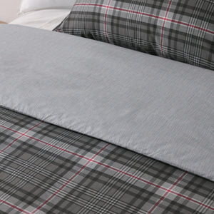 Heston 100% Cotton Reversible Quilt Cover Set