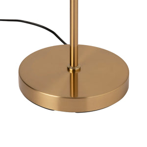 Kara Metal Floor Lamp Brass Gold