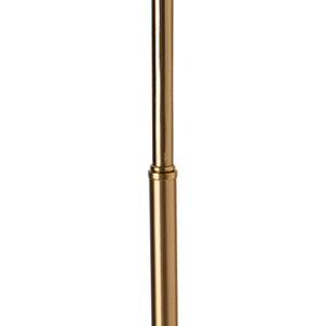 Kara Metal Floor Lamp Brass Gold