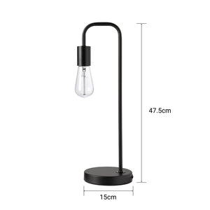 Kara Metal Table Lamp Matte Black