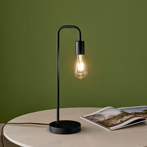 Kara Metal Table Lamp Matte Black