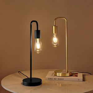 Kara Metal Table Lamp Matte Black