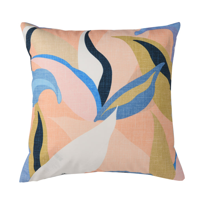 Tropicana Printed Outdoor Cushion 50 x 50cm - Blush