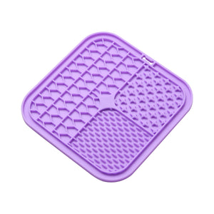 Shlurp Multi-Texture Lick Mat With Suction Back