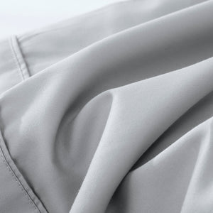 500TC Cotton Sateen Euro Pillowcase Silver